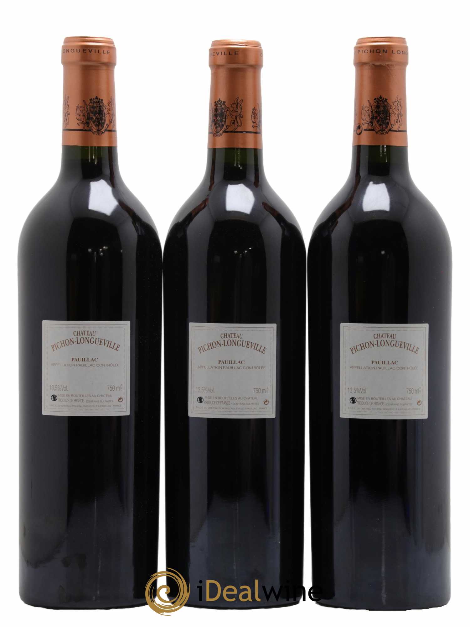 Château Pichon Longueville Comtesse de Lalande 2ème Grand Cru Classé  2005 - Lot de 6 Bouteilles