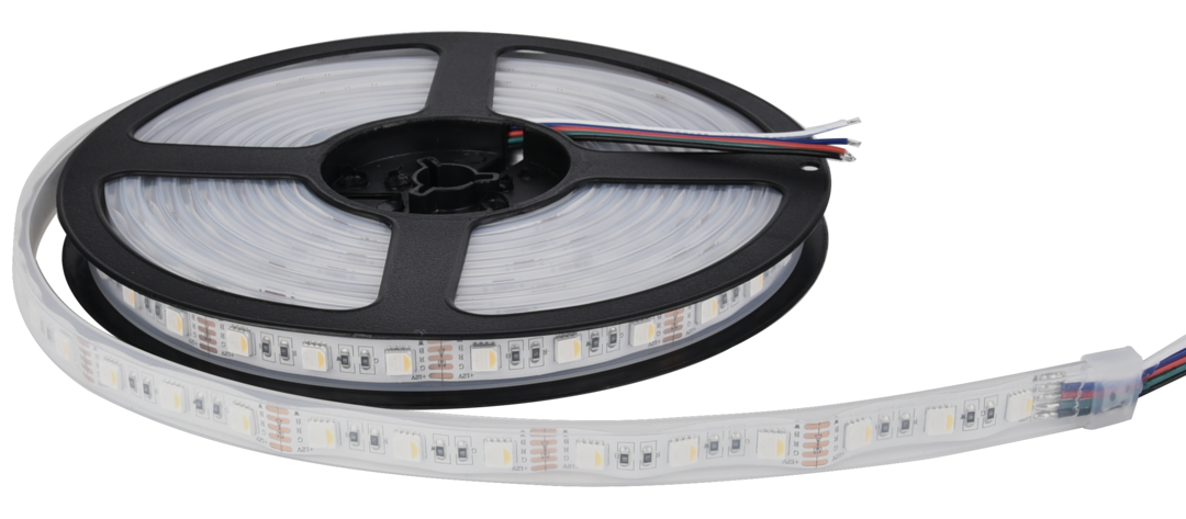 ENOVALITE LED-Streifen, RGB und warmweißes Licht, IP65, 24 V