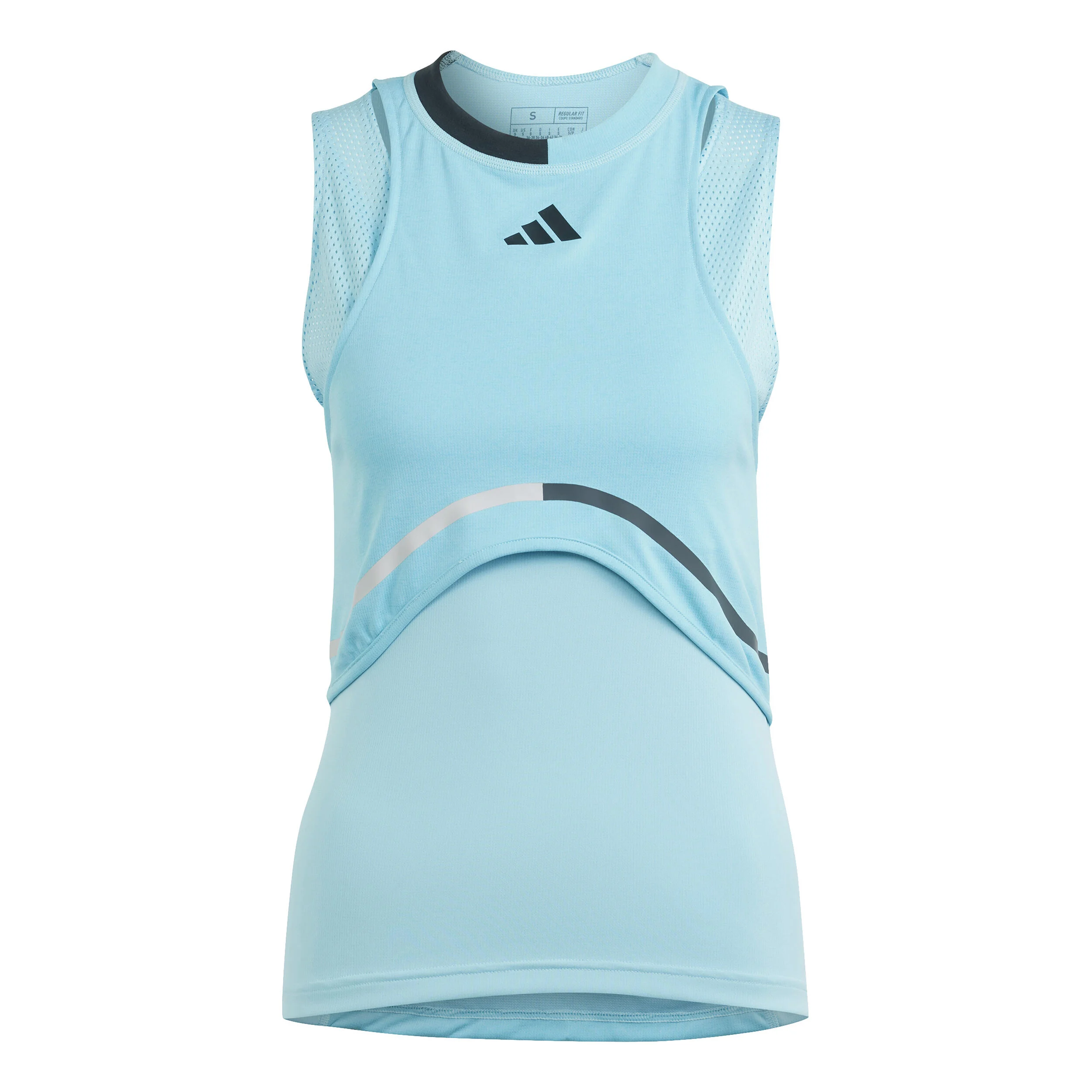 Match Pro Tank-Top Damen - Hellblau, Mehrfarbig