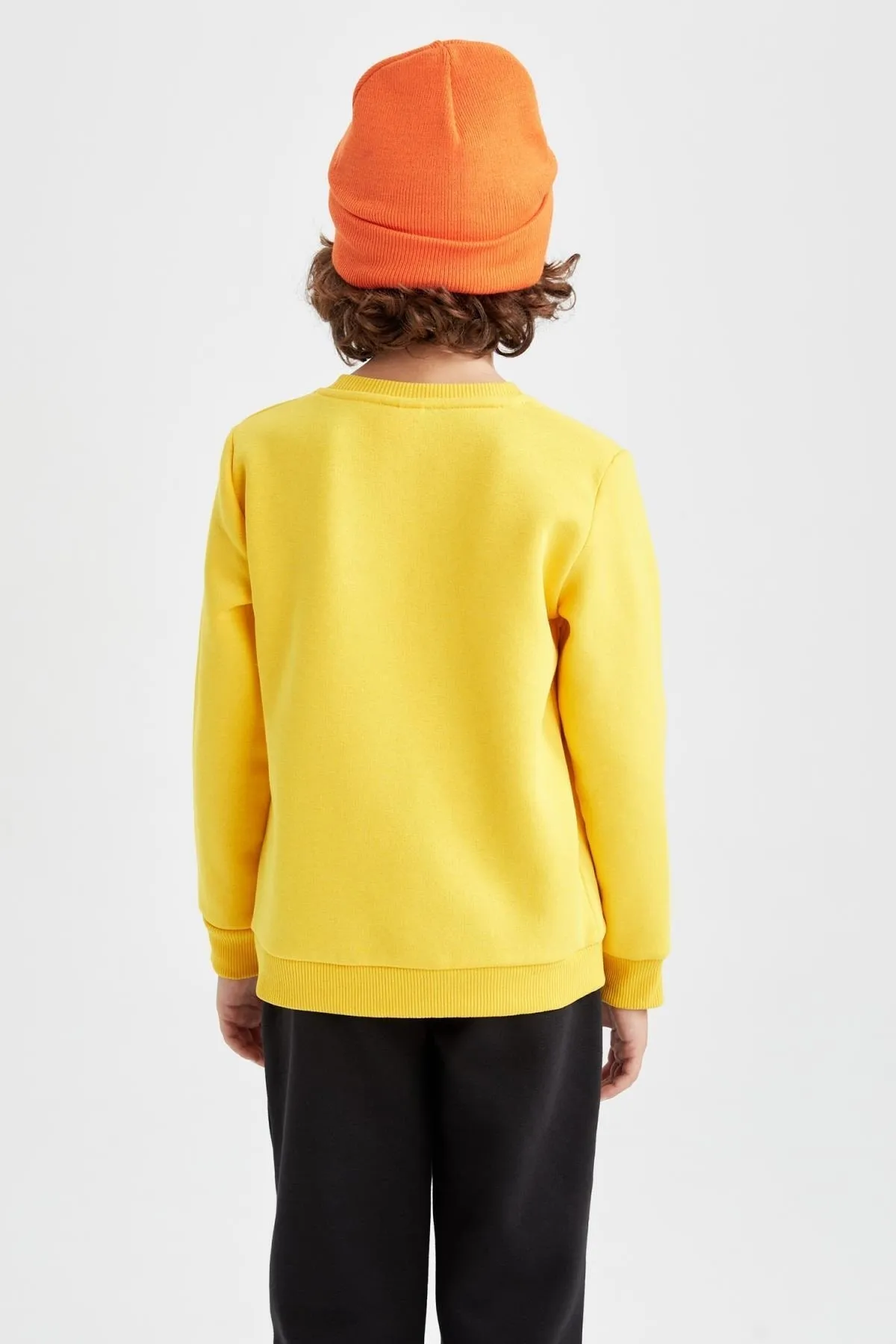 DeFacto  Jungen-Sweatshirt mit Rundhalsausschnitt