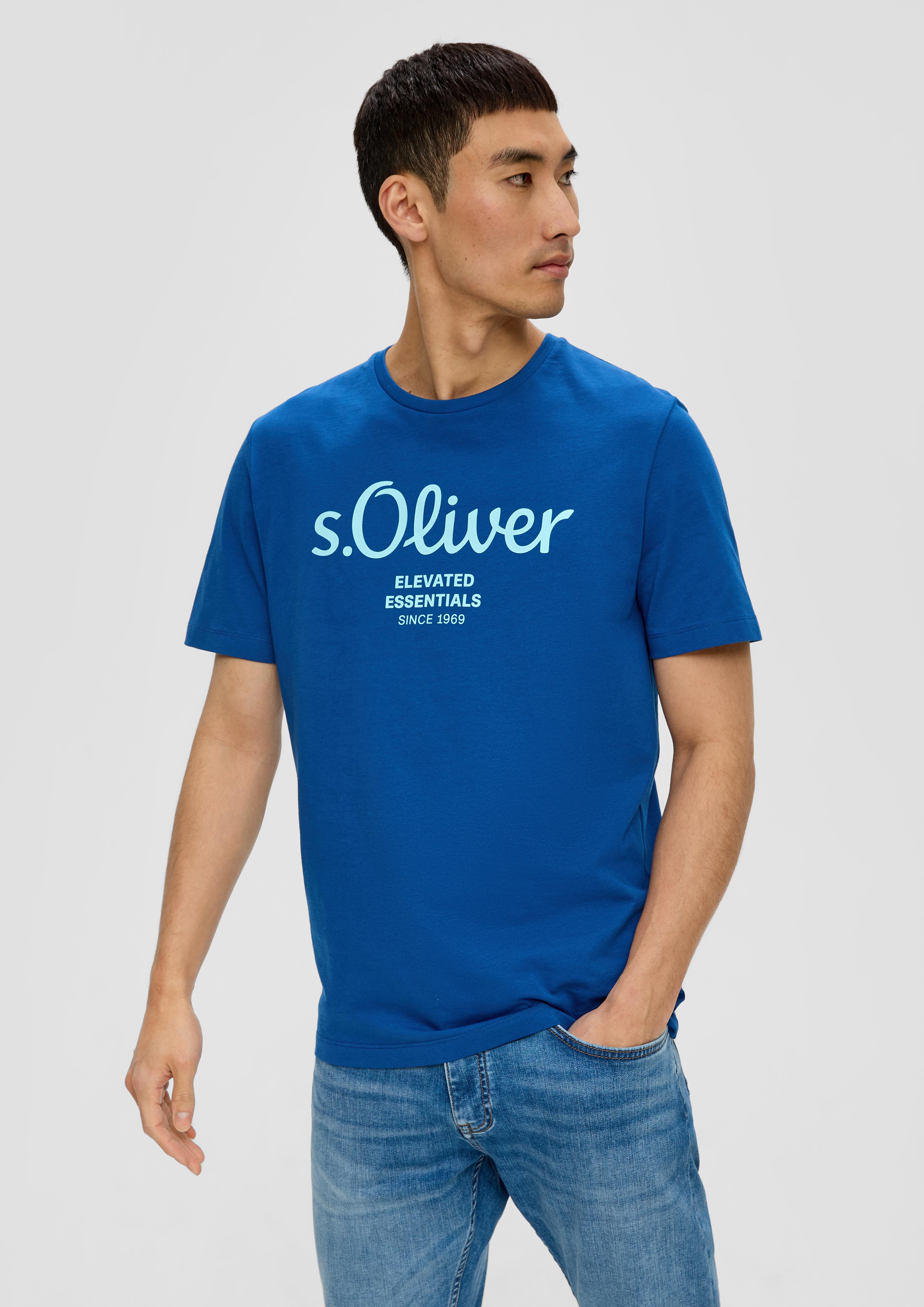 T-Shirt mit Label-Print  2139909-56D1
