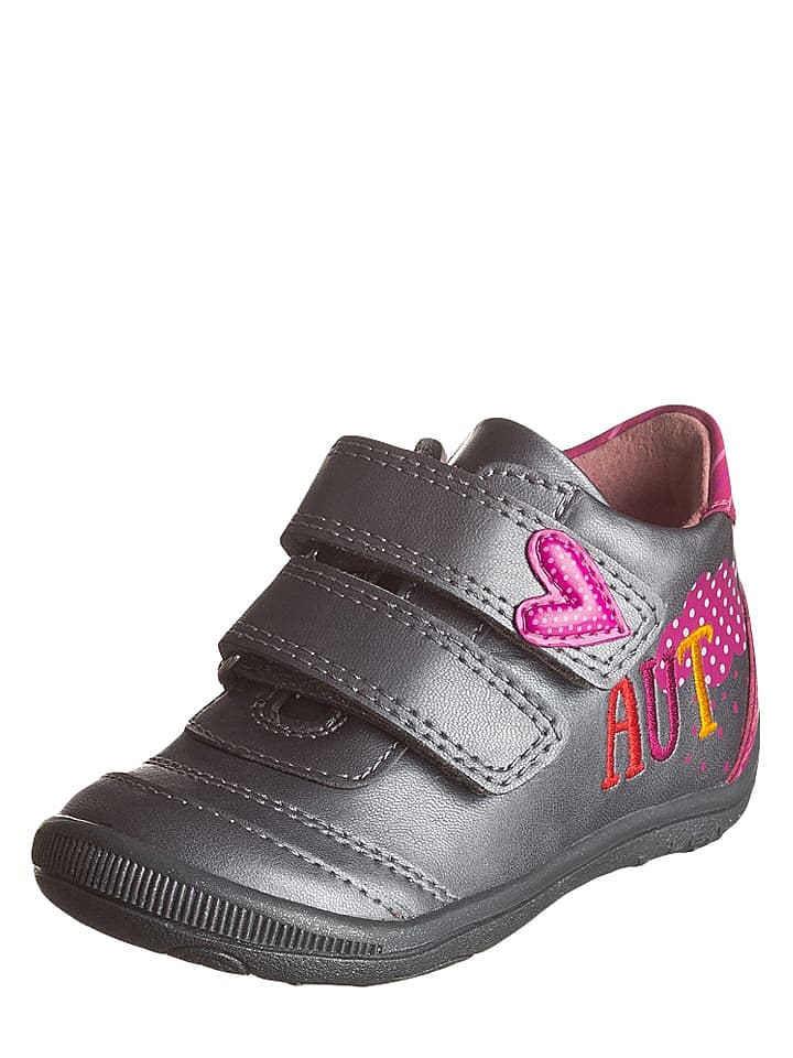 Lea Lelo Leder-Sneakers in Grau günstig kaufen 22