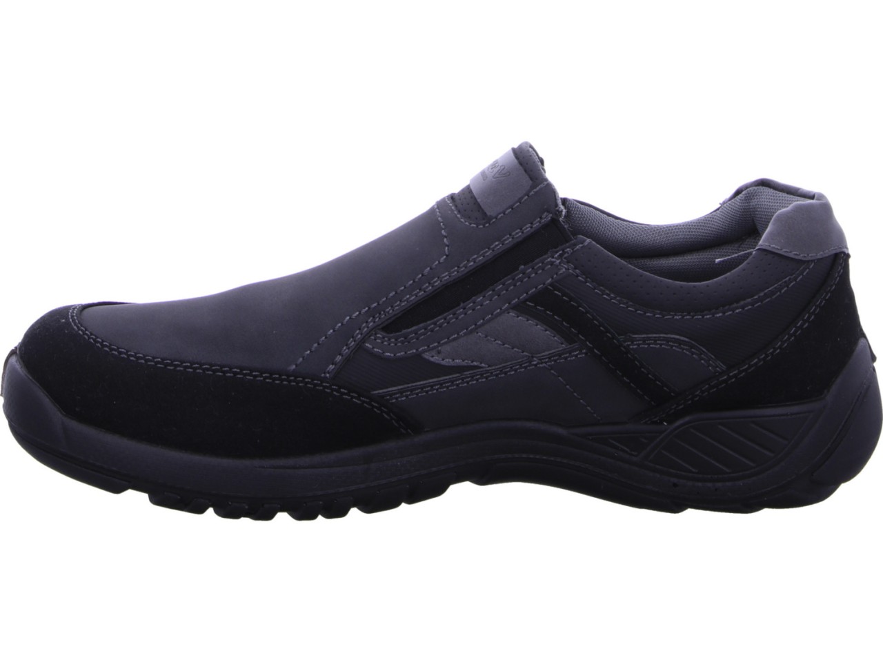 DIVERSE Komfort Slipper schwarz