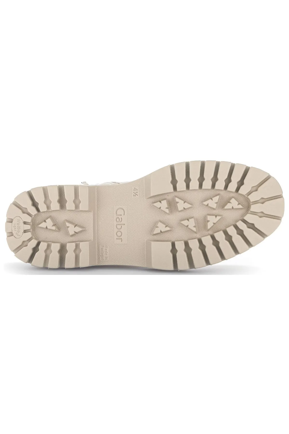 GABOR  Stiefelette - Beige - Blockabsatz