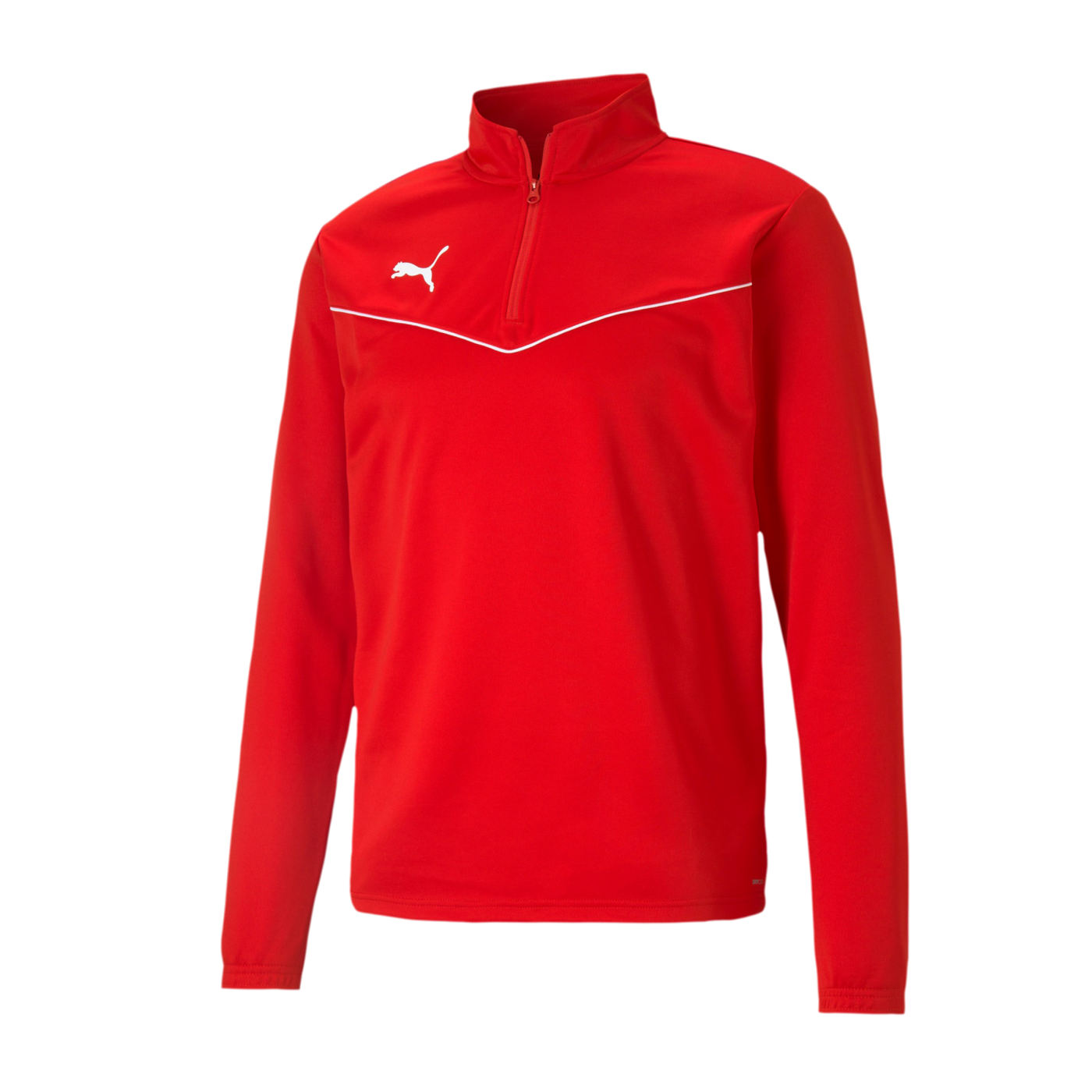 PUMA teamRISE HalfZip Sweatshirt Rot F01