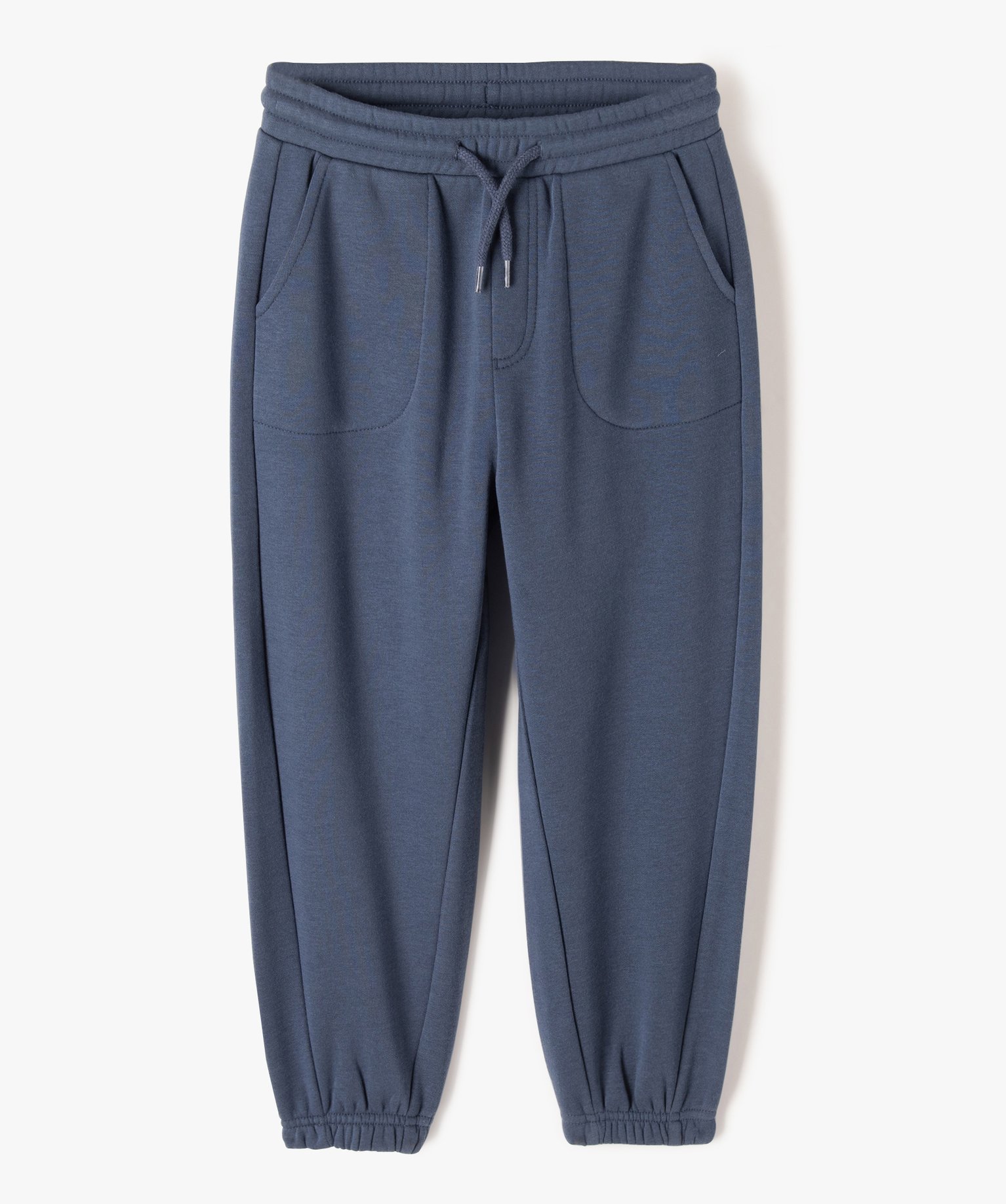 Pantalon de jogging molletonné Garçon bleu | GEMO