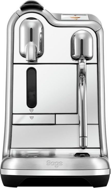 Nespresso Kapselmaschine Creatista Pro SNE900 mit Edelstahl-Milchkanne, inkl. Willkommenspaket mit 14 Kapseln