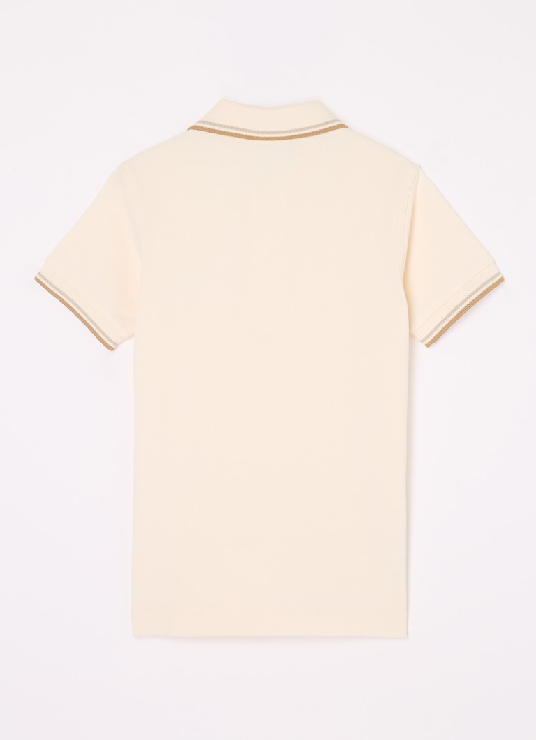 Koszulka polo Fred Perry z bawełnianej piki z haftowanym logo