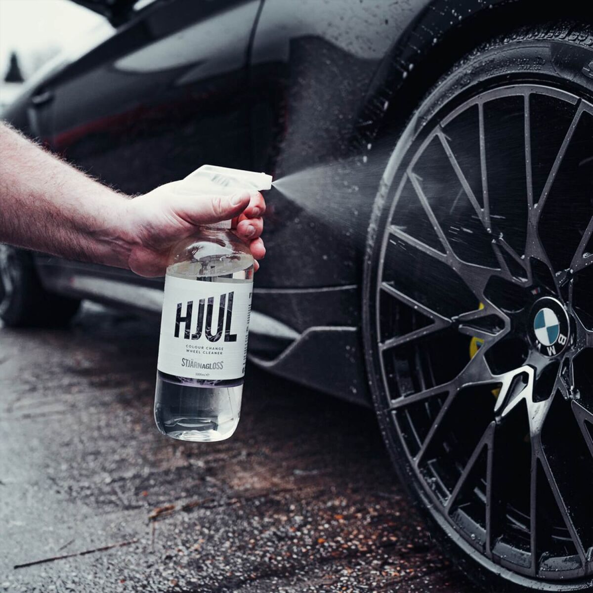 Stjarnagloss Hjul Wheel Cleaner Felgenreiniger mit Indikator 500ml