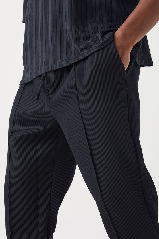 Slim-Fit Hose mit elastischem Bund