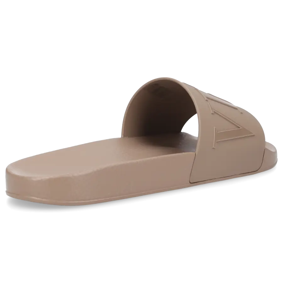 Valentino Garavani - Badeschuhe VLTN TPU - beige