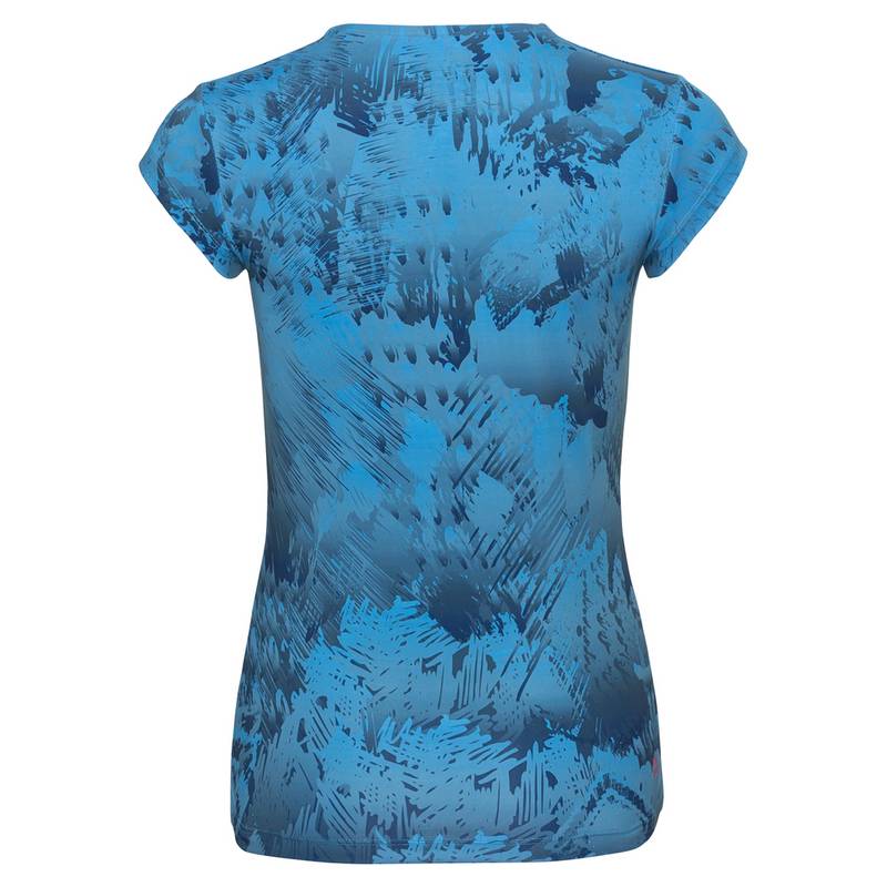 BIDI BADU Bella 2.0 Tech V-Neck Tee Tennisshirt Damen