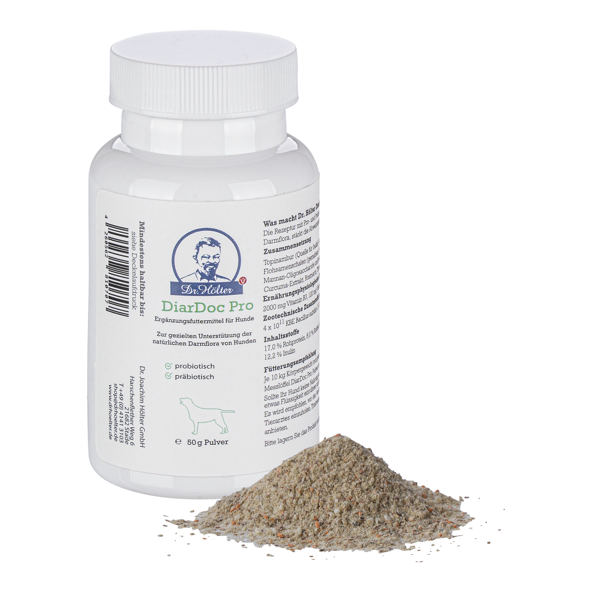 Dr. Hölter Ergänzungsfutter & Aufzucht Dr. Hölter DiarDoc Pro Probiotika Pulver 50 g