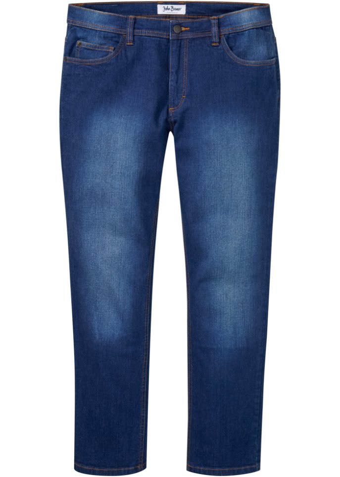 Essential Regular Fit Stretch-Jeans, Straight
