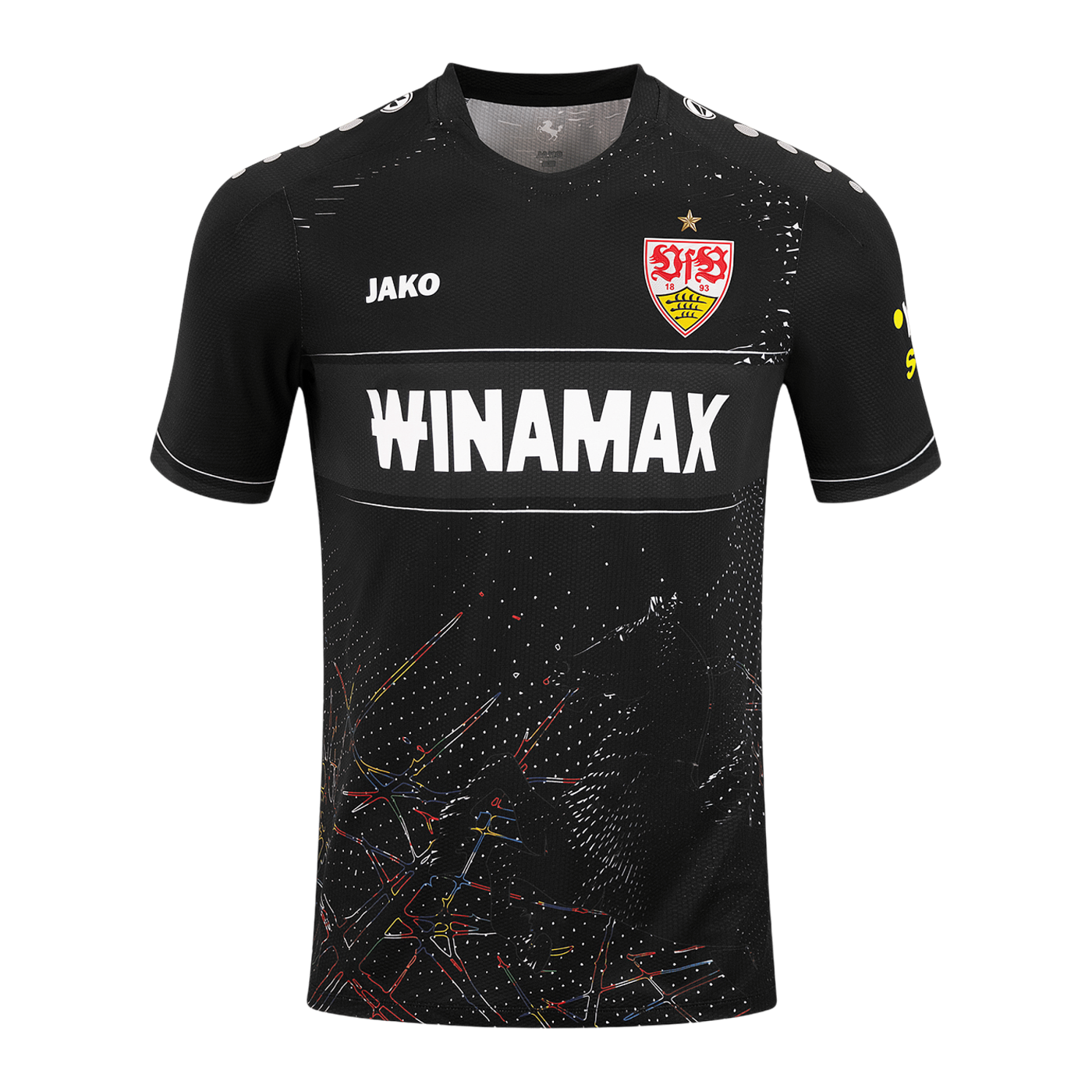 JAKO VfB Stuttgart Trikot 3rd 2024/2025 Schwarz F800