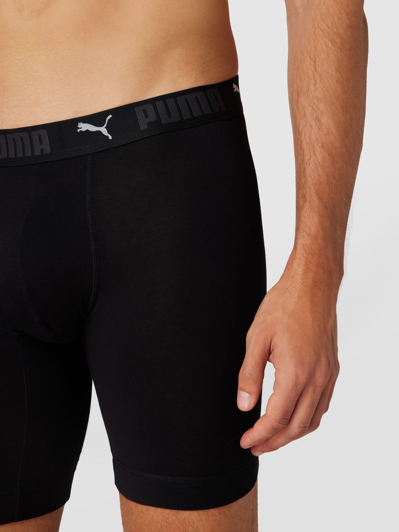 Trunks mit Label-Details im 2er-Pack in schwarz