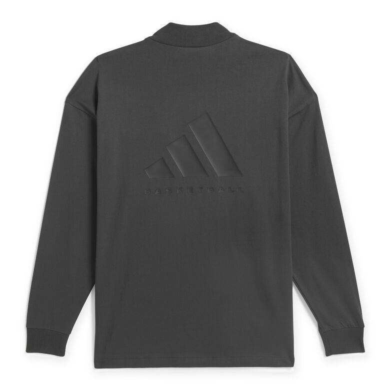 adidas Originals One Basketball Long Sleeve Tee dark grey