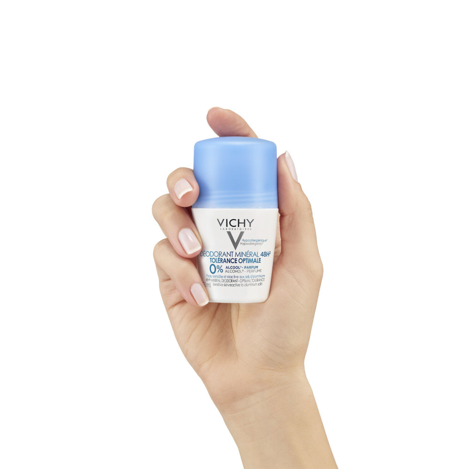 Vichy Déodorant Minéral 48H Tolérance Optimal Peaux Sensibles 2x50 ml