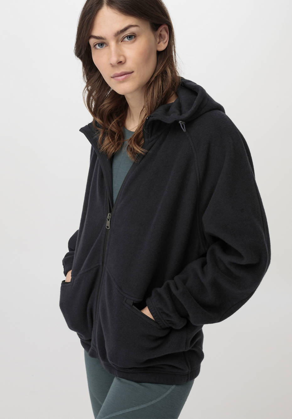 Softfleece Jacke ACTIVE COMFORT aus reiner Bio-Baumwolle