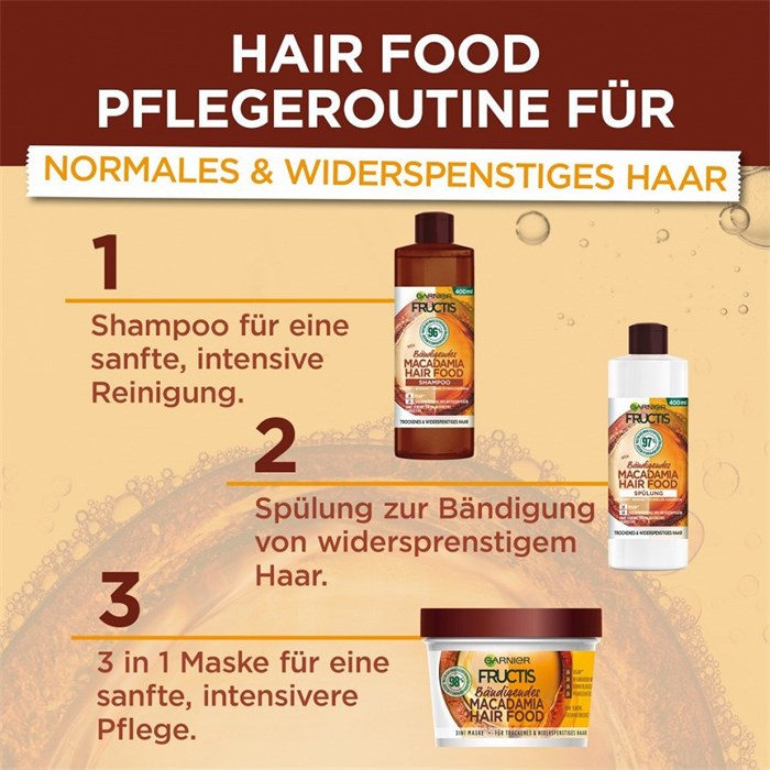 Bändigendes Macadamia Hair Food Spülung