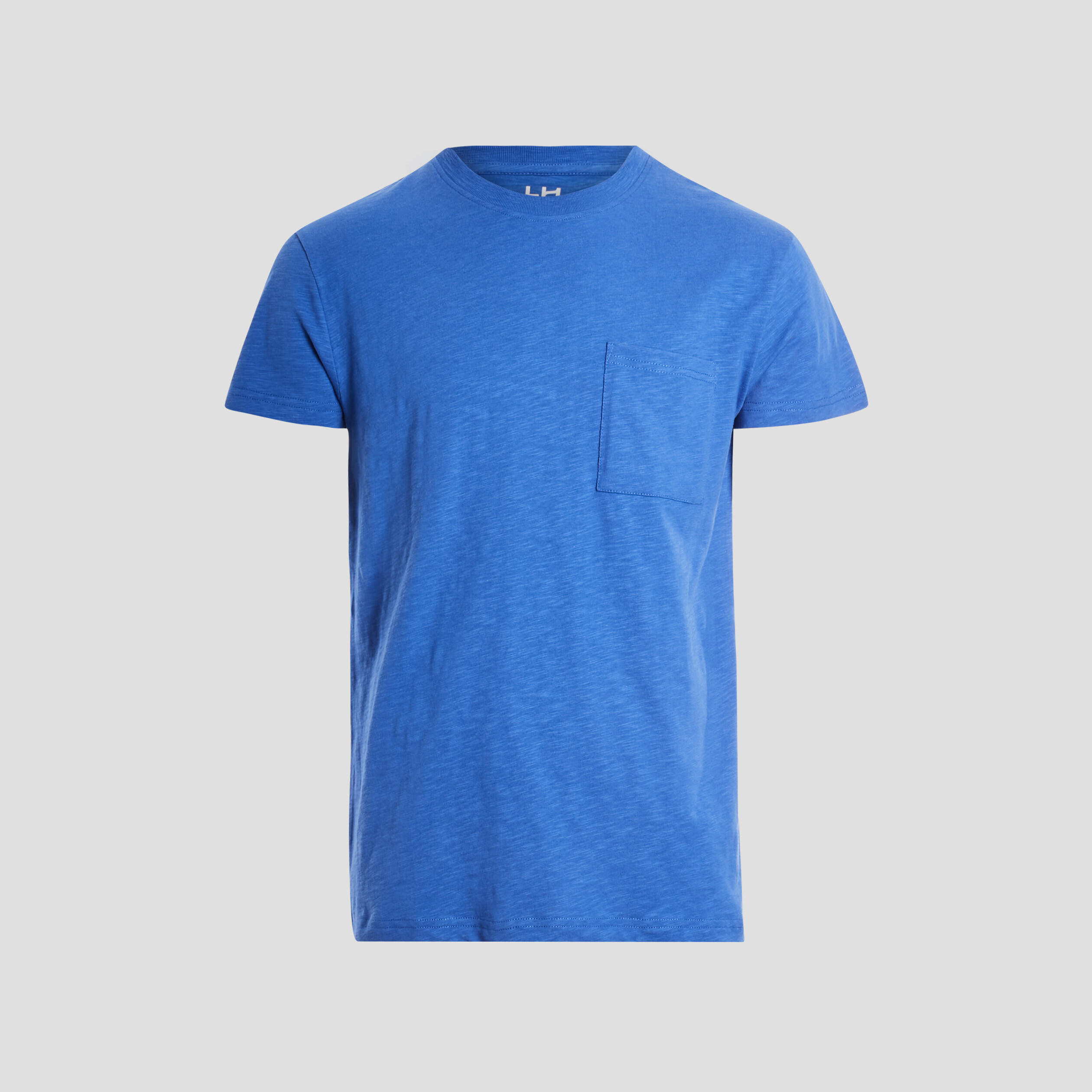 T-shirt manches courtes bleu roi homme | La Halle