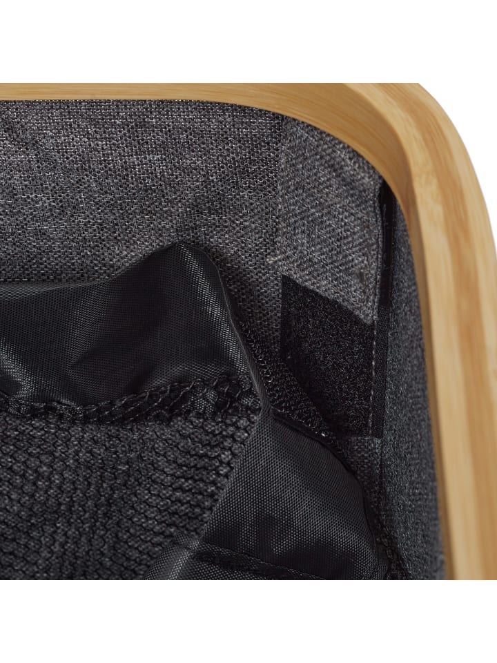 relaxdays Wäschekorb in Grau/ Natur - 130 l günstig kaufen onesize