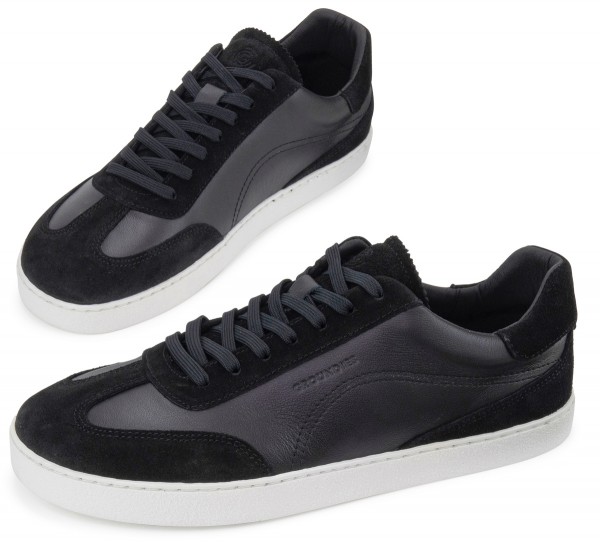 Groundies ~ Panama LowCut Sneaker GS1 ~ Black