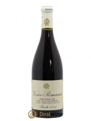 Vosne-Romanée 1er Cru Les Malconsorts Marc Rougeot-Dupin  2009 - Lot de 1 Bouteille