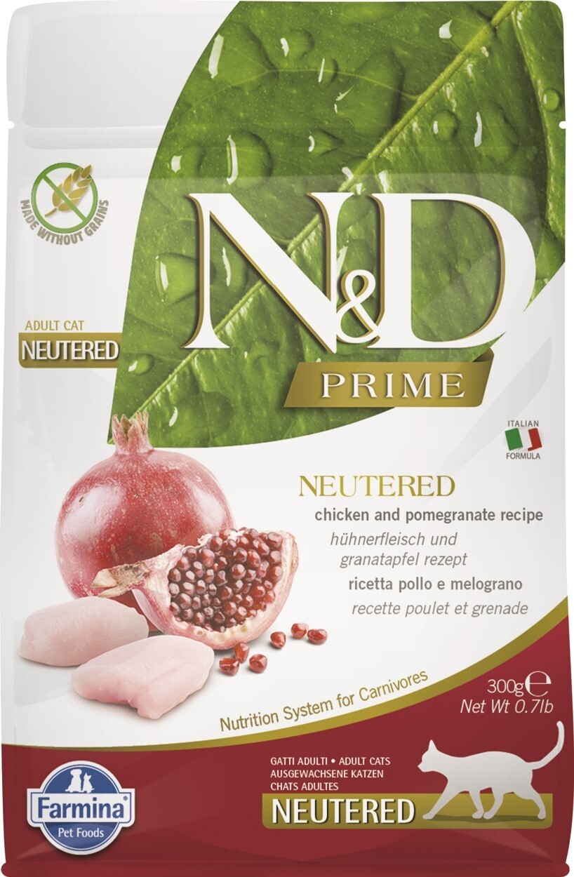 Farmina N&D Trockenfutter Farmina N&D Cat PRIME Neutered Huhn und Granatapfel 1,5 kg
