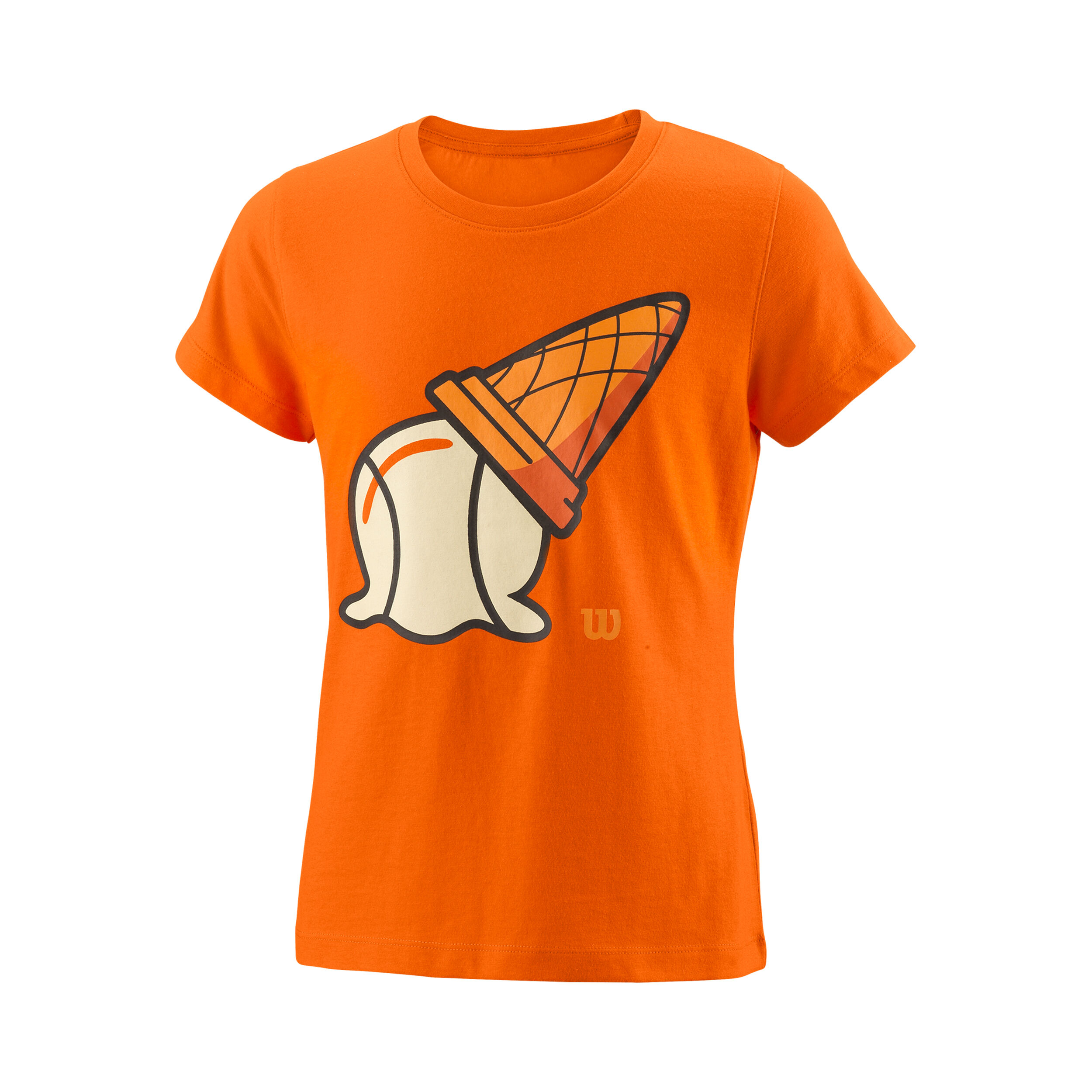 Inverted Cone Tech T-Shirt Mädchen - Orange, Mehrfarbig