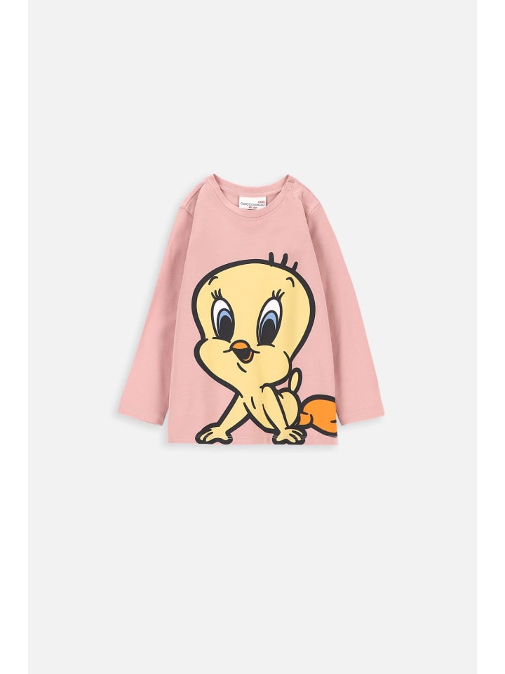 Coccodrillo Langärmeliges T-shirt in rosa günstig kaufen 68