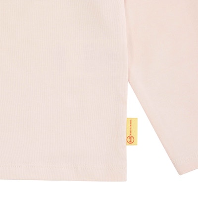T-Shirt langarm, rosa für Mädchen