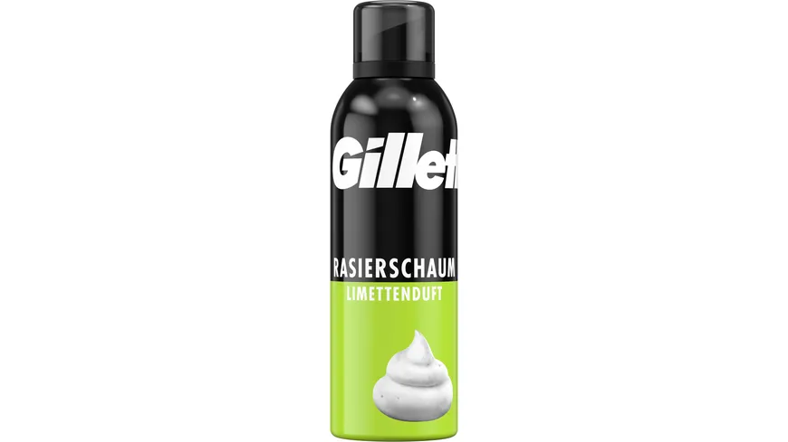 Gillette Rasierschaum Limettenduft 200ml 200 ml