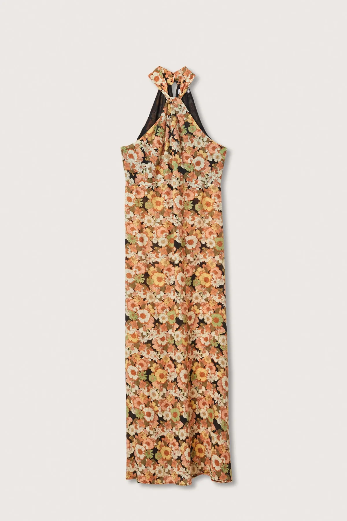 MANGO  Orangefarbenes Damenkleid 27017121