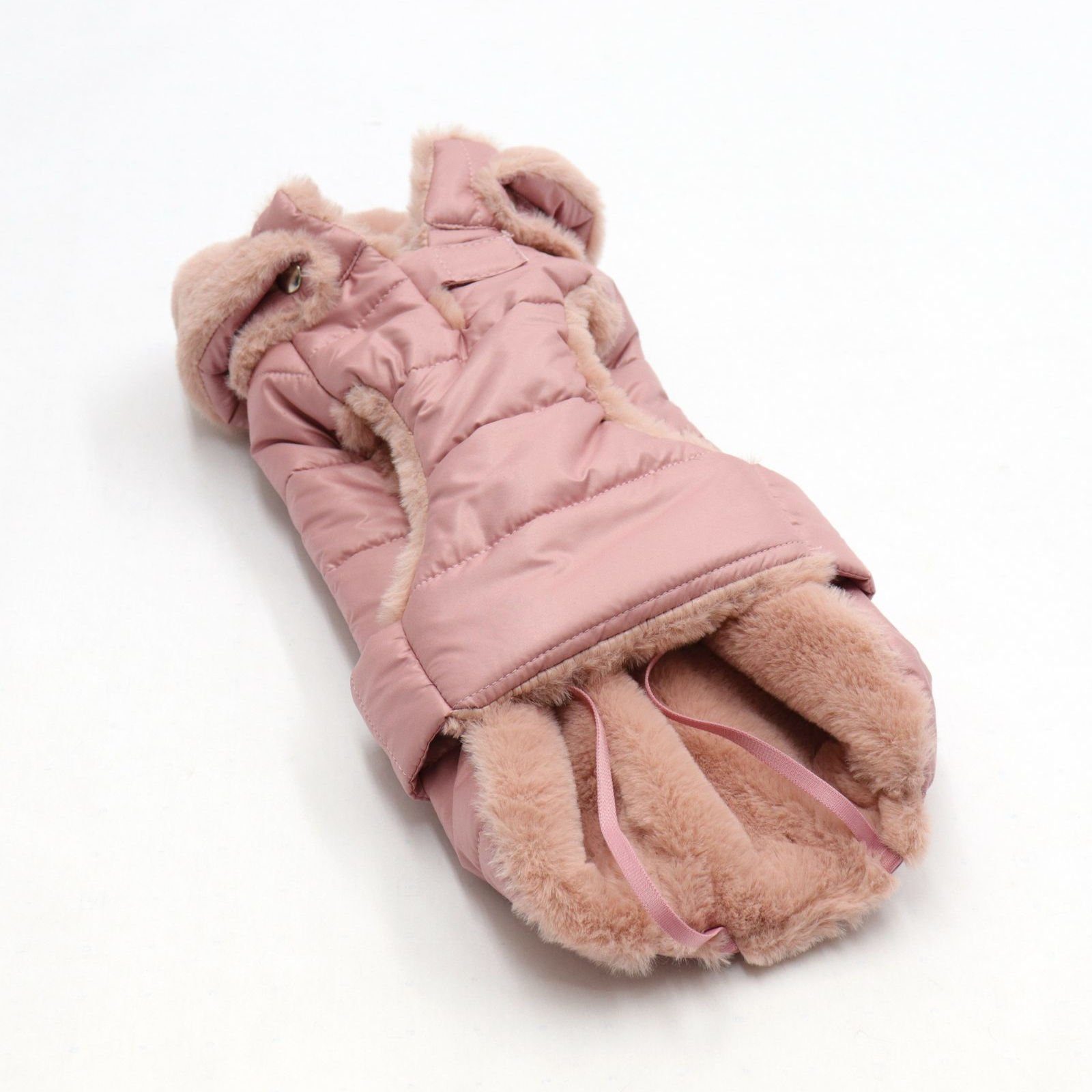 Fashion Dog Hundemantel Steppmantel für Malteser - Rosa