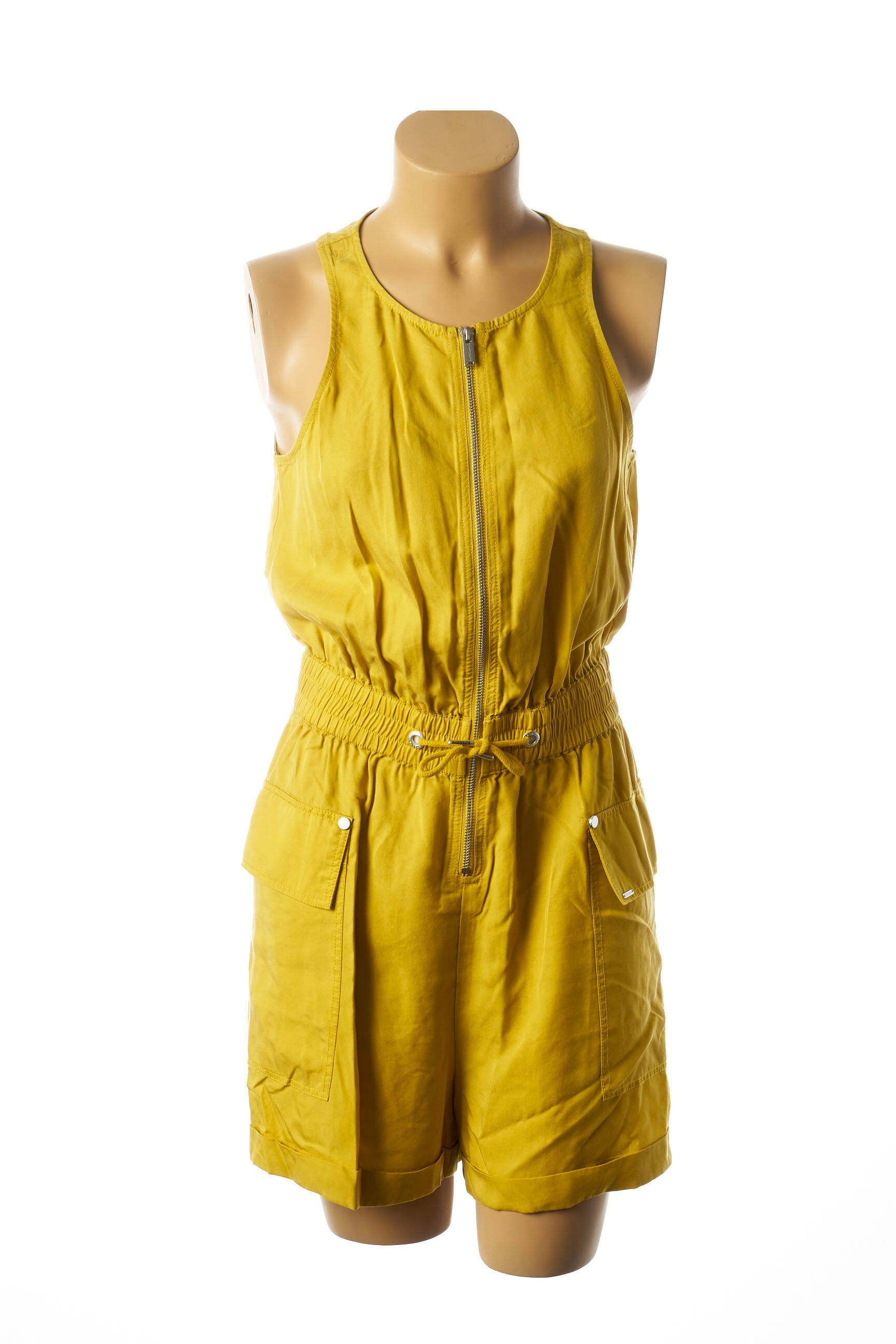 Superdry Combi Shorts Femme couleur jaune