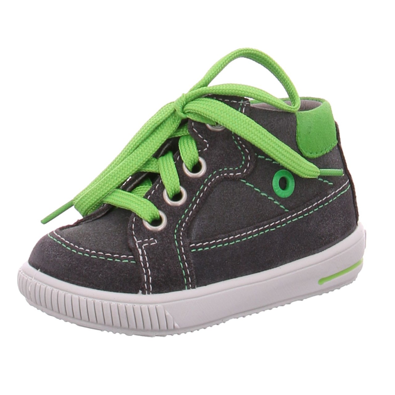SUPERFIT Halbschuhe grau grau grün