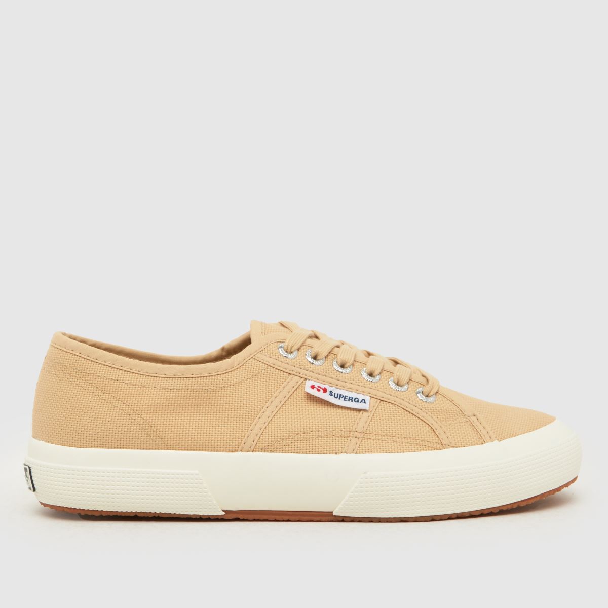 Superga 2750 cotu classic sportcipő bézs színben