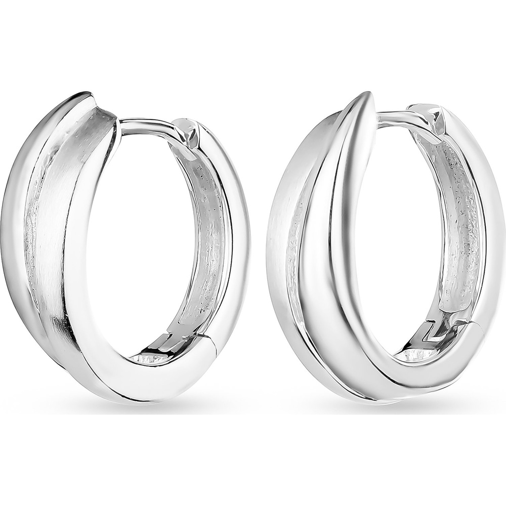 FAVS Créoles 925 Argent Boucles d'oreilles