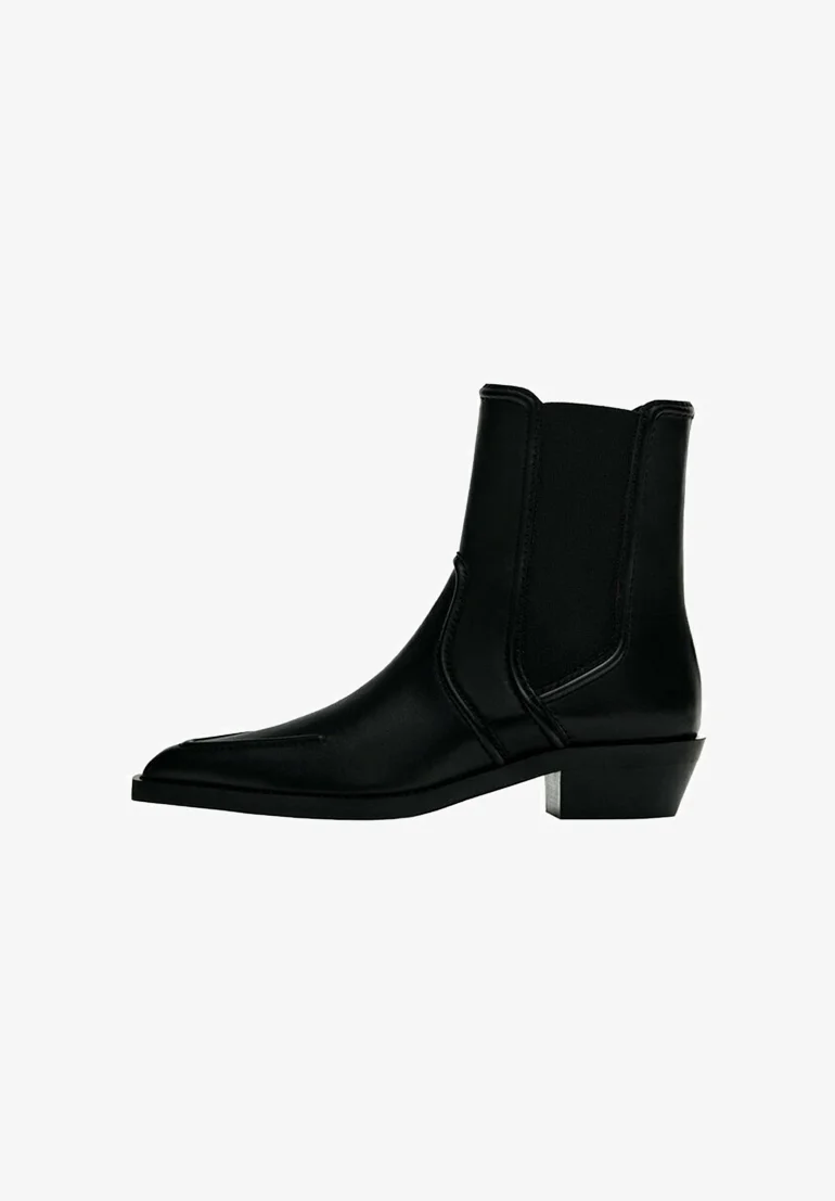 Massimo Dutti MOC TOE - Botas Tejanas / Biker