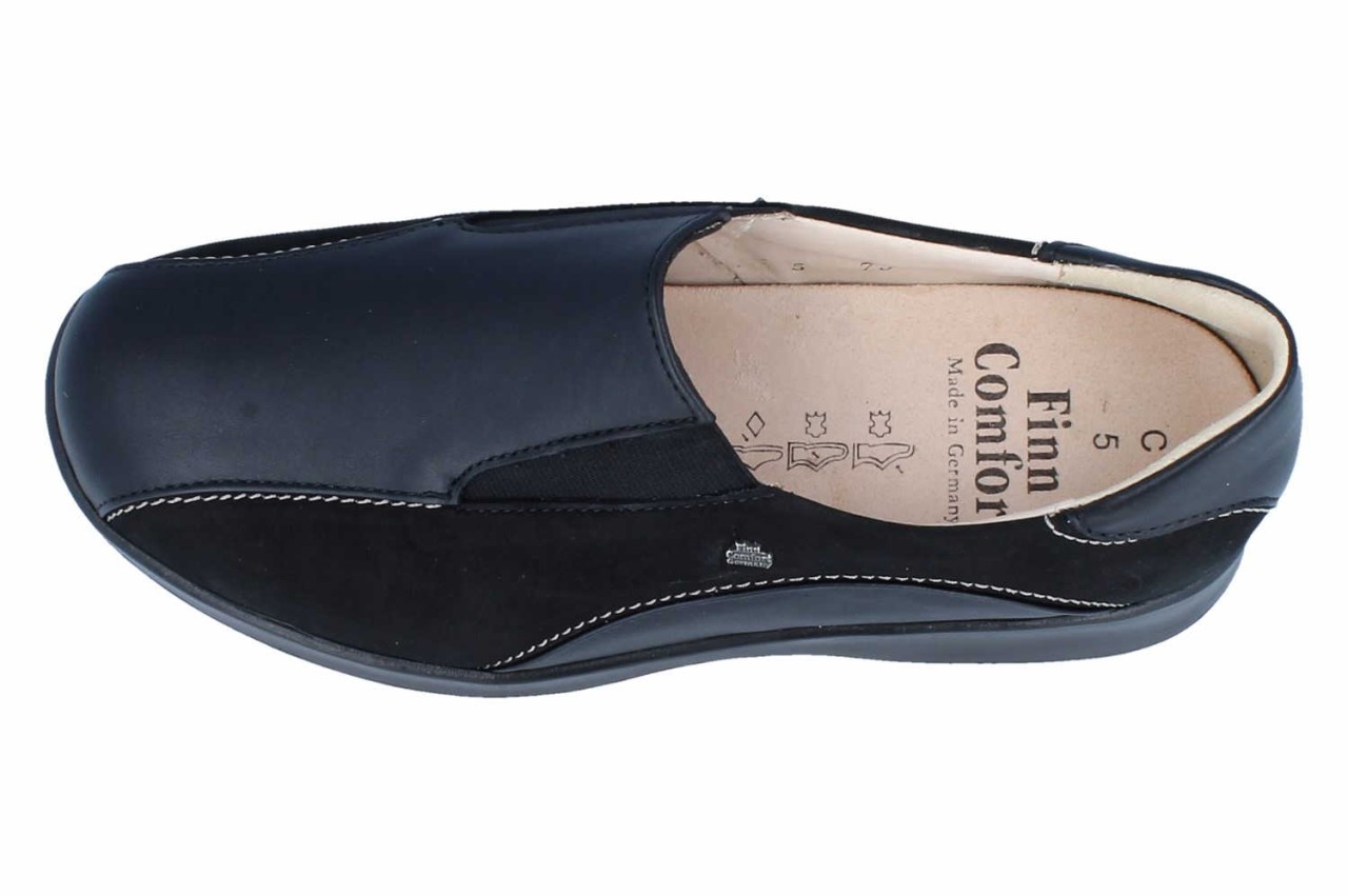 FINN COMFORT Komfort Slipper schwarz