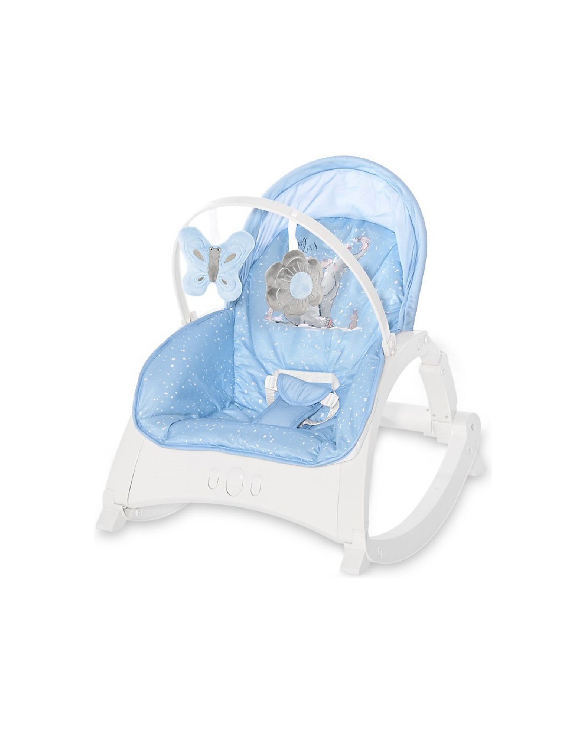 Babywippe ENJOY mit Vibration, Musik, verstellbare Rückenlehne Babywippen