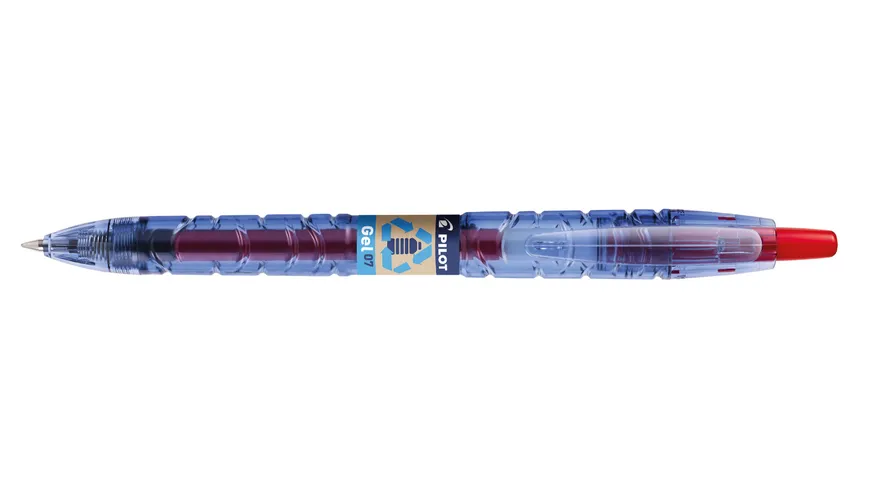PILOT Gelschreiber BOTTLE TO PEN B2P rot