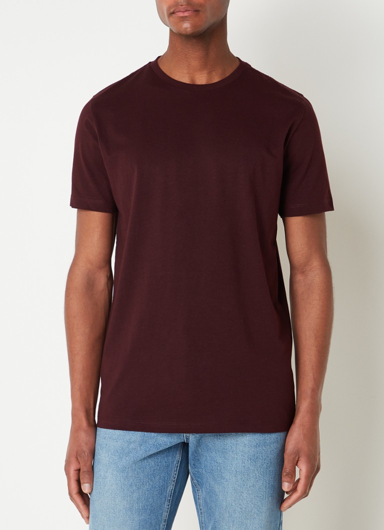Tricou cu guler rotund Reiss Bless