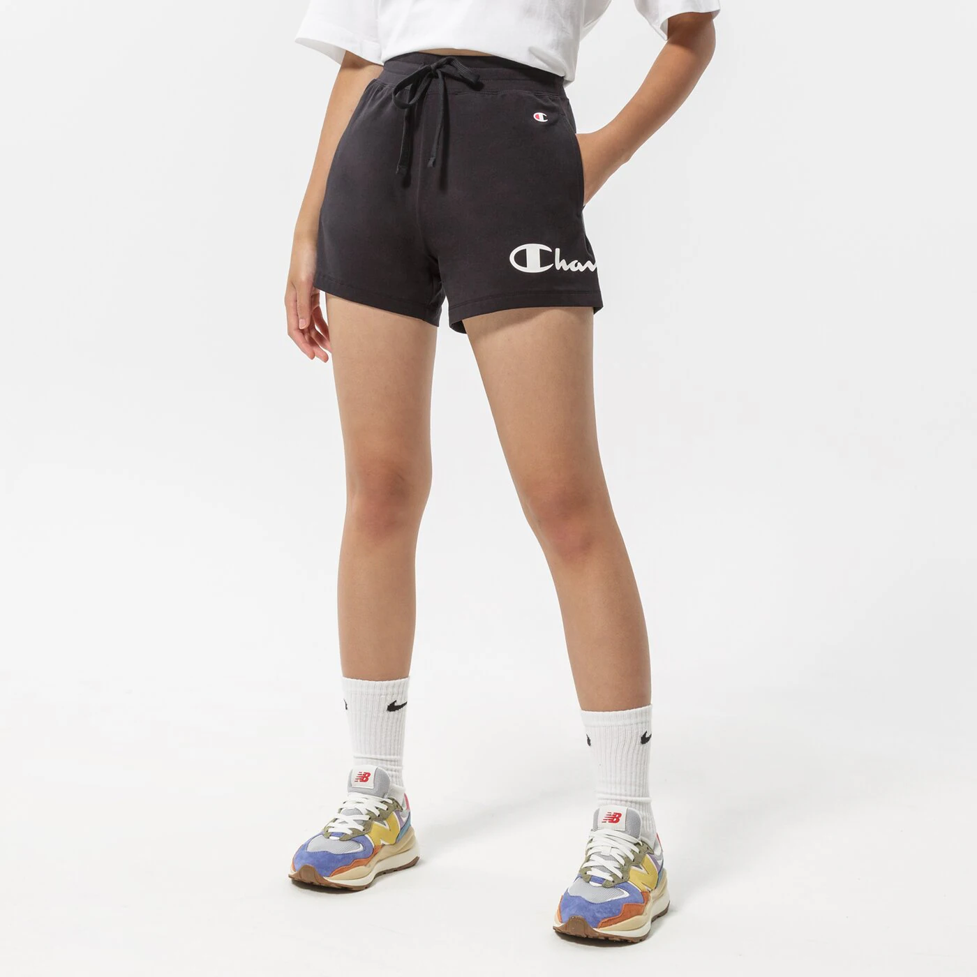 CHAMPION SHORTS SHORTS Schwarz