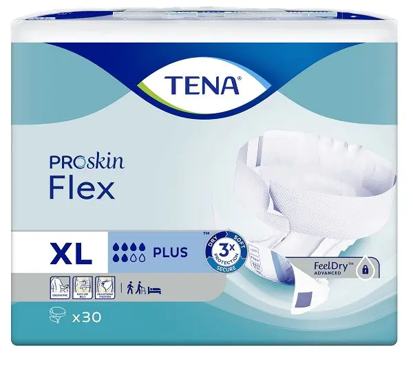 Tena Flex ProSkin Plus, Παντελόνια για Ενήλικες, 105-153cm, Extra Large