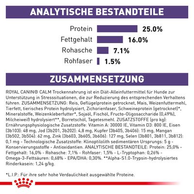 Royal Canin Expert Canine Calm Small Dog
