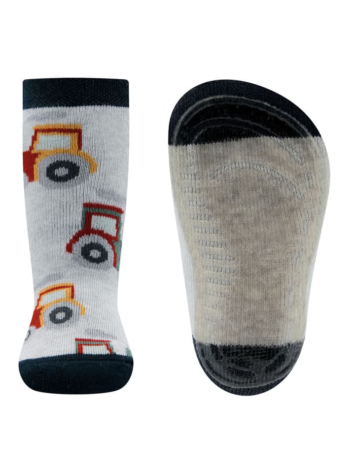 ewers Stoppersocken Trecker in beige meliert günstig kaufen 18/19