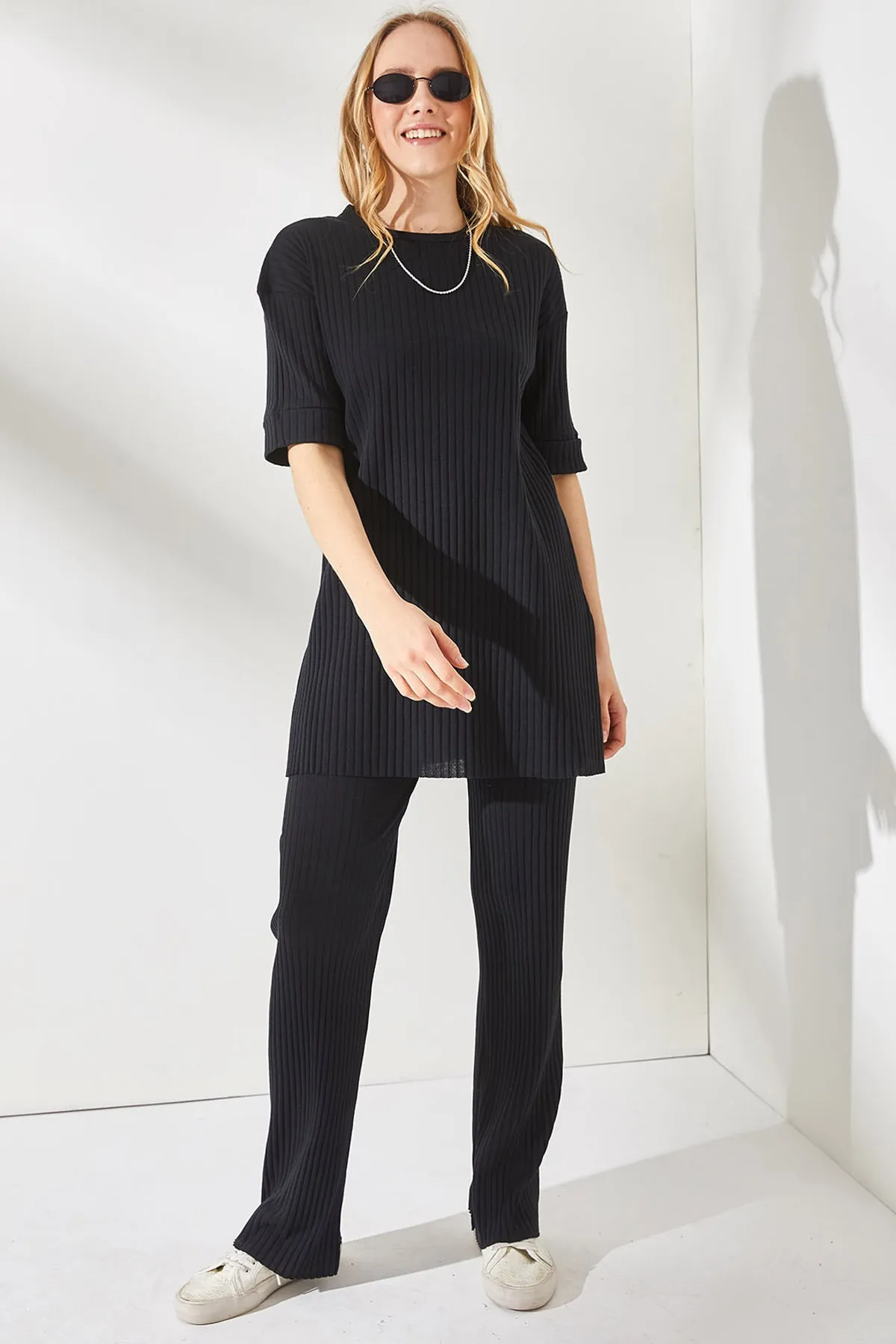 Olalook  Zweiteiler - Schwarz - Regular Fit