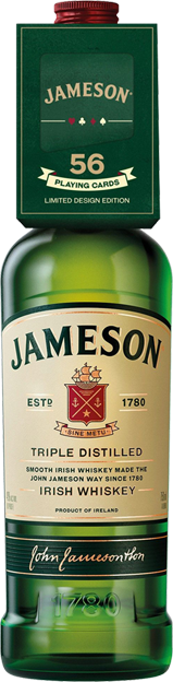 Jameson mit Spielkartenset